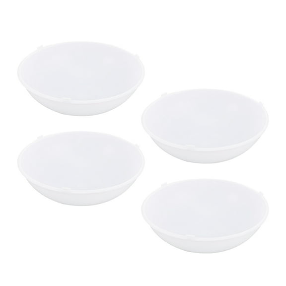 WRITWAA 4Pcs Ceiling Light Cover Shade PVC Round Lampshade for Home Hallway Balcony Lighting