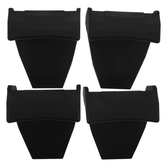 WRITWAA 4Pcs Sturdy Black Tire Fixing Clamp for Car Tire Removal with Scratch Free Rim Pads