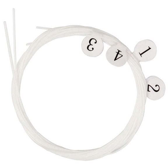 WRITWAA 4-Piece Ukulele String Set, Nylon Strings for Clear Tone, Sustain, and Balanced Sound Quality