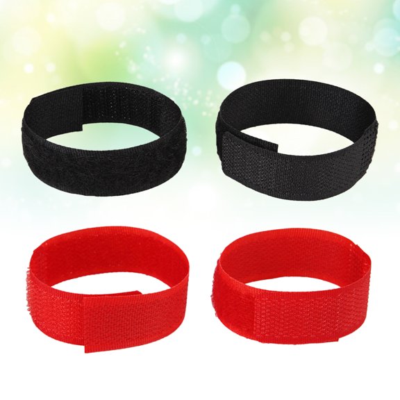 WRITWAA 4pcs Chicken Neck Bands Nylon Pet Neck Straps Sound Proof for Noise Control
