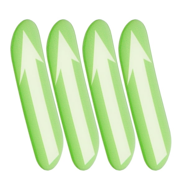 WRITWAA 4Pcs Glow in The Dark Arrow Decals for Car New Driver Positioning and Direction