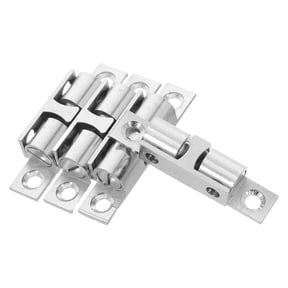WRITWAA 4Pcs Roller Ball Door Catch Brass Hardware With Silver Coating Corrosion Resistance For Home Use
