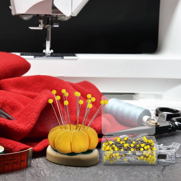 WRITWAA 500 Pcs Quilt Pins For Sewing Projects With Head For Beginners And Crafters Sewing