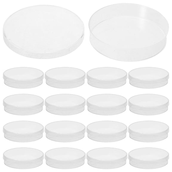 WRITWAA Mushroom Test Agar Plates Plastic Transparent 50Pack