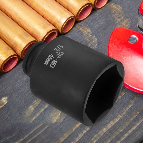 WRITWAA Black Extralarge Axle Nut Socket for Automotive and Maintenance Repair