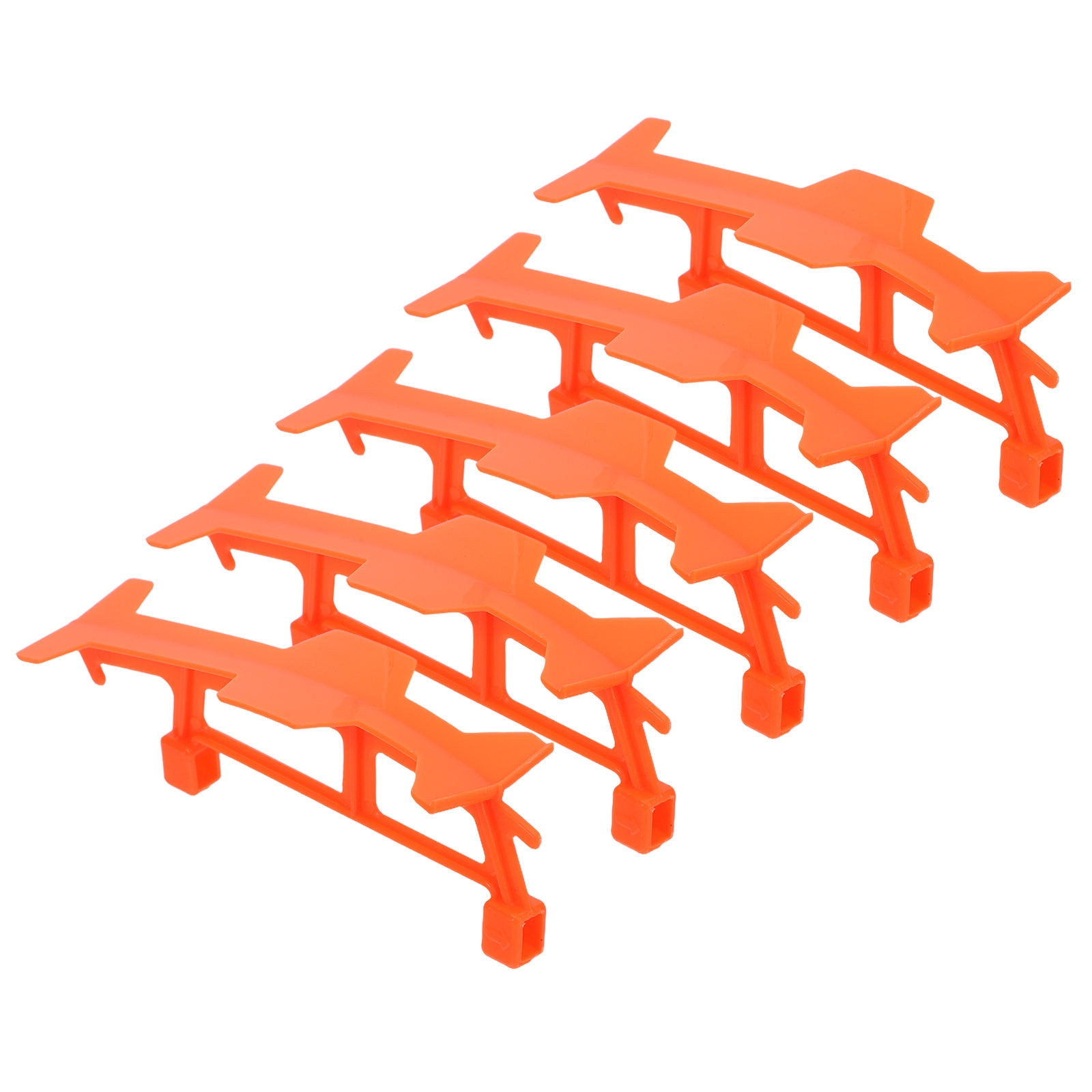 WRITWAA 5-Pack Orange Plane Glider Bracket Rack for Model Airplane Kits ...