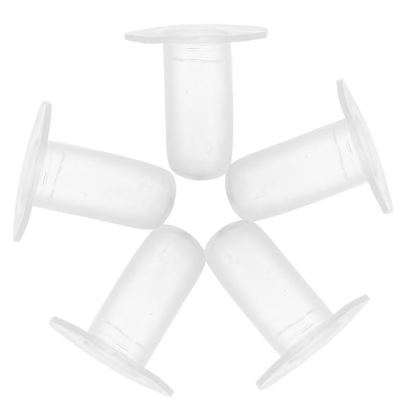WRITWAA Soft Silicone Calf Milk Teat Replacement Nipples for Healthy Growth 5 Pieces Durable Design