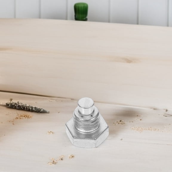 WRITWAA Floor Jack Replacement Parts, Silver Iron Retaining Screws, for Hydraulic Jack, 5Pcs