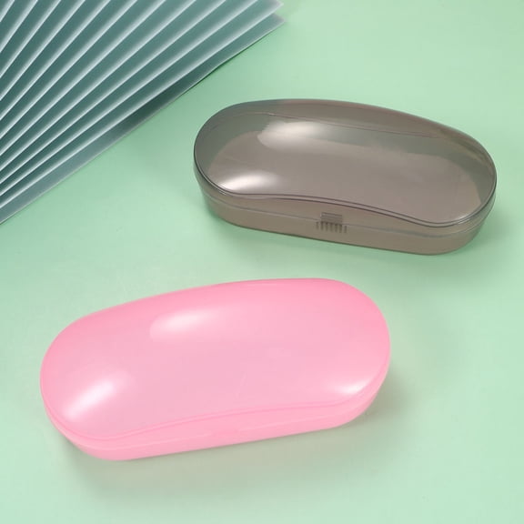 WRITWAA 5Pcs Lightweight Eyeglasses Case with Scratch Resistant Lining Assorted Colors