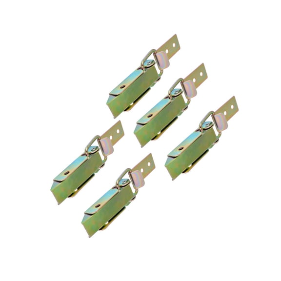 WRITWAA 5Pcs Metal Lock Catch for Box Antique Hasps Durable Case Latch Buckle for Jewelry Boxes and Suitcases