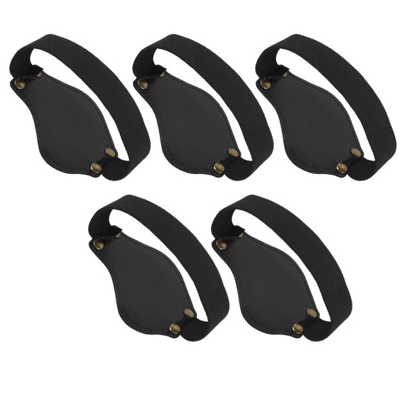 WRITWAA 5Pcs Motorcycle Gear Shift Protector Black Boot Shifter Pad Comfortable Fit