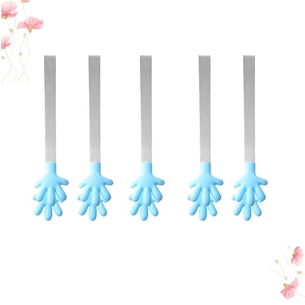 WRITWAA 5Pcs Palm Shape Stainless Steel Silicon Bread Clips Heat ...
