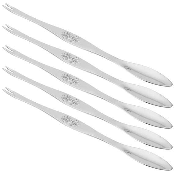 WRITWAA 5-Pack Stainless Steel Metal Nut Crackers Crab Shell Peeling Tools for Kitchen and Restaurant Use