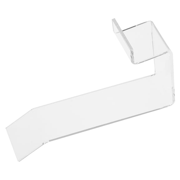 WRITWAA 6 Pcs Floating Sneaker Display Clear Shelf For Retail Shop Modern Organization