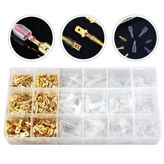 WRITWAA 600-Piece Copper Electrical Connector Set in Tone for Secure Appliance Connections