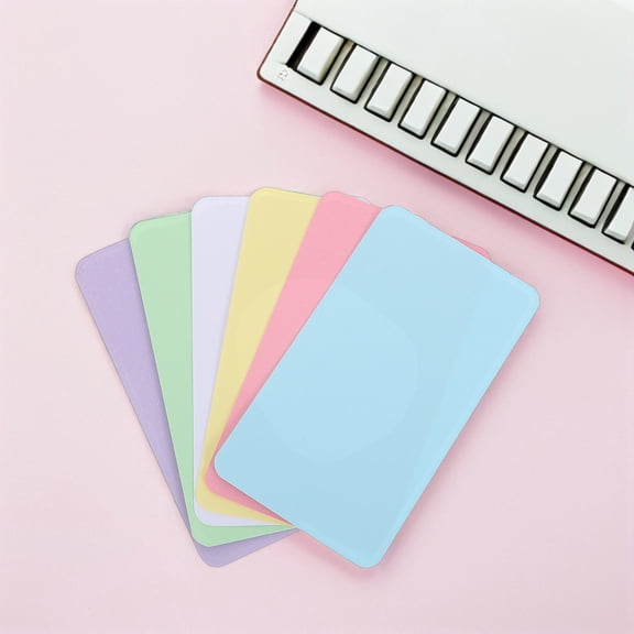 WRITWAA 600Pcs Multi Color Blank Paper Note Cards for Prompt Speaking and Word Flash Study