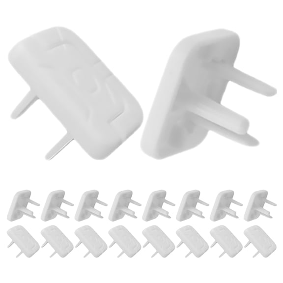WRITWAA 60 Pack White Outlet Plug Covers, Child Safety Electrical Socket Protectors for Proofing Home, Nursery and Kitchen