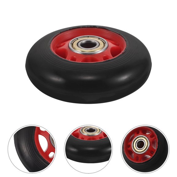 WRITWAA 6Pcs Wear Resistant Replacement Roller Wheels for Treadmill Rowing Machine Gym Accessories