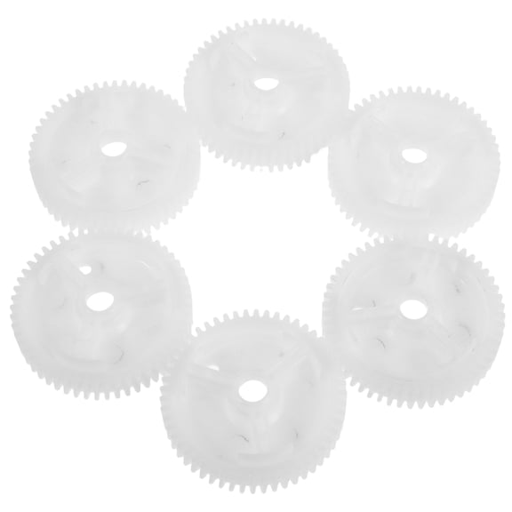 WRITWAA 6Pcs Easy Install Car Window Regulator Gear Plastic Replacement Parts