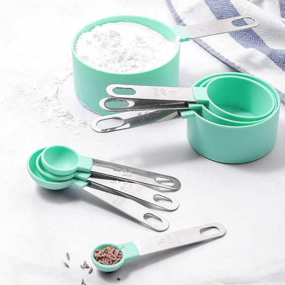 WRITWAA Cooking Measuring Spoon Set, 1 Set with Comfortable Grip and Clear Markings for Precise Baking and Cooking