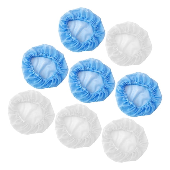 WRITWAA 8Pcs Disposable Anti-Static Hair Nets Breathable Mesh Chef Caps for Kitchen Food Service