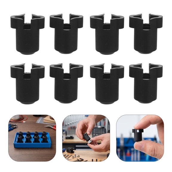 WRITWAA 8Pcs Hotend Replacement Parts Silicone Sleeve for 3D Printer Extruder Heat Block Cover