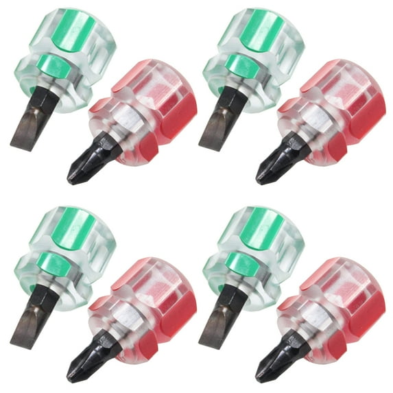 WRITWAA 8-Piece Multi-Functional Mini Screwdriver Set with Assorted Colors for Precision Repair and Tasks