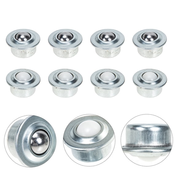 WRITWAA 8pcs Heavy Duty Casters Roller Nylon for Industrial Applications