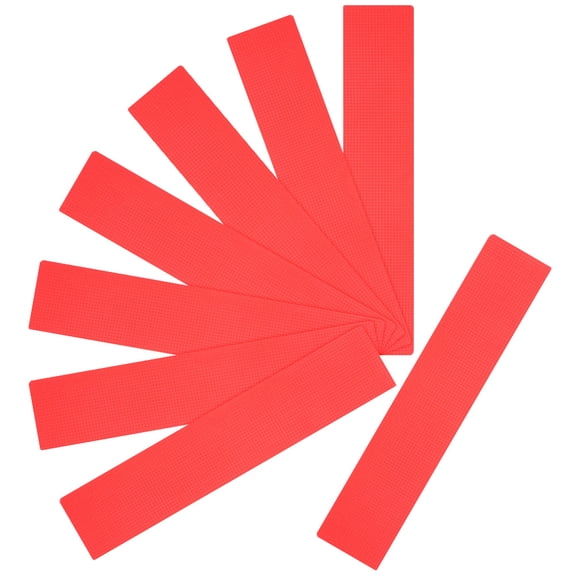 WRITWAA 8pcs Spot Markers for Sports Red PVC Rip-resistant for Enthusiasts