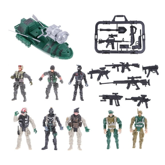 WRITWAA Military Figures Special Forces Accessory Lifelike Design for Decoration 1Set
