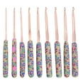 thumbnail image 1 of WRITWAA 9-Piece Aluminum Crochet Hook Set with Smooth, Anti-Rust Needles for Knitting, Crafting, and Projects at Home, 1 of 5