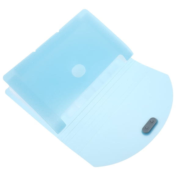 WRITWAA File Organizer Desktop Accordion File Folder Sky Blue for Engineers 1Pack
