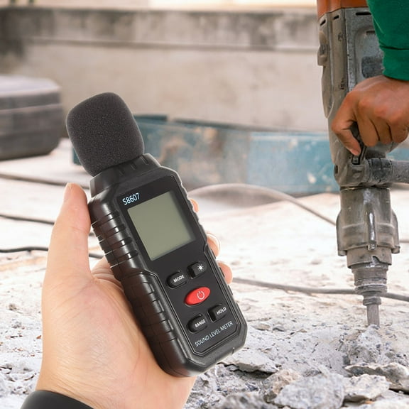 WRITWAA Digital Decibel Meter Noise Measurement Device for Traffic, Environmental and Industrial Sound Level Monitoring