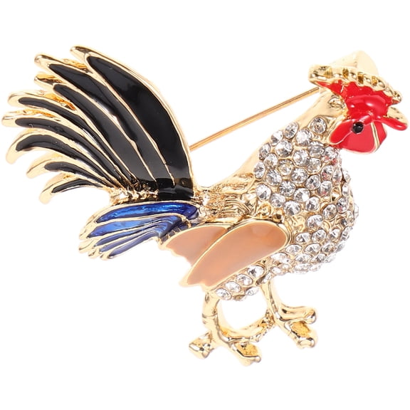 WRITWAA Animal Bird Brooch for Clothes Zinc Alloy 1Pack