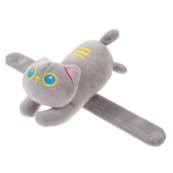 WRITWAA Plush Animal Snap Bracelet Party Supplies Multi Cat 1Pcs