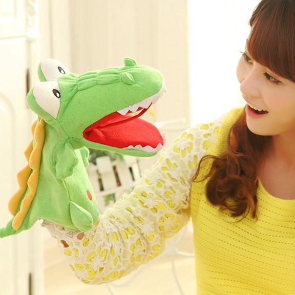 WRITWAA Ultra Soft Plush Hand Puppet for Kids Storytelling, Theater, Educational Play and Interactive Fun