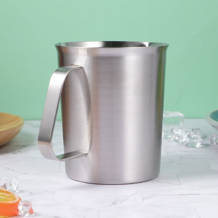 WRITWAA 1 Piece Metal Kitchen Measuring Jug Liquid Measuring Cup for Accurate Daily Cooking and Baking Measurements