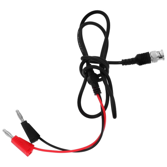 WRITWAA Banana Plug Test Set with Copper BNC Probe, Electrical Testing Cables for Multimeter and Instruments