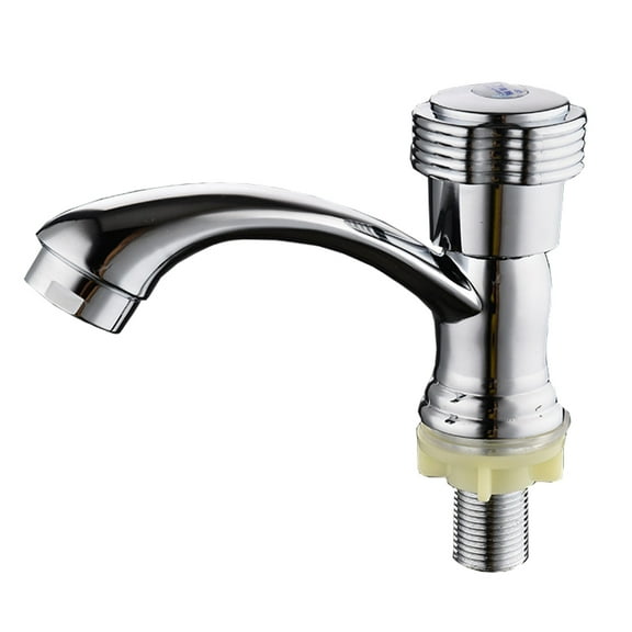 WRITWAA Single Handle Bathroom Faucet Zinc Alloy Basin Faucet Resistant Modern Design