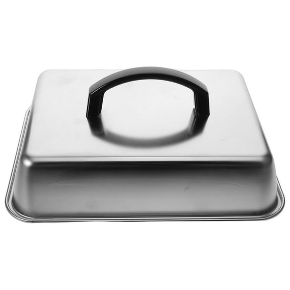 WRITWAA Heavy Duty Metal Griddle Lid Cover - 1 Set Cooking Accessory