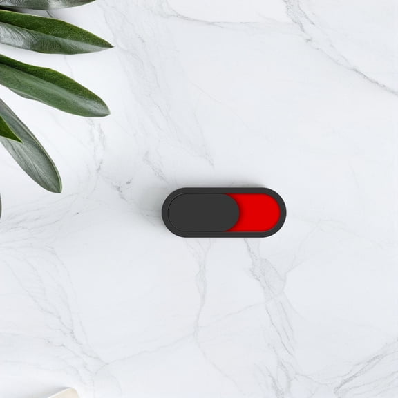 WRITWAA 7Pcs Black Office Door Sign Sliding Bathroom Occupied Vacant Privacy Indicator