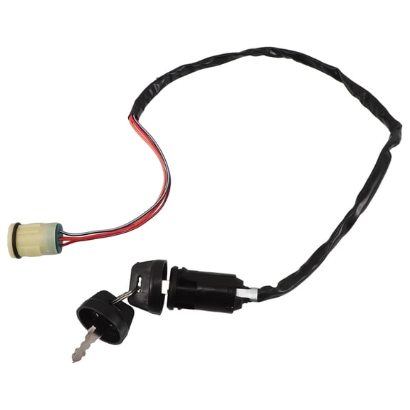 WRITWAA Black Atv Ignition Switch with Key for Scooter and Motorcycle High Efficiency Starter Control
