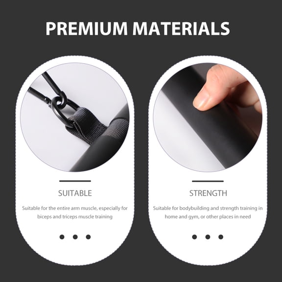 WRITWAA Bicep Pull Bar Professional Fitness Equipment for Home Gym Workouts
