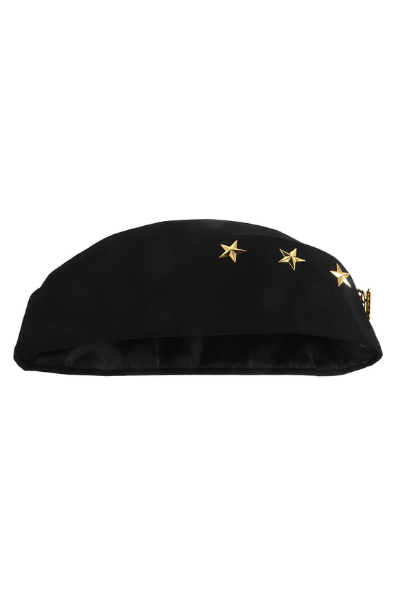 Sailing Hat Sailor ce Hat Black Canvas Women 1Set