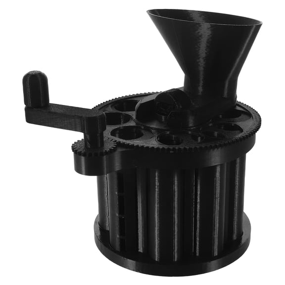 WRITWAA Black Manual Coin Sorter Coin Roller with Digital Counter for Accurate Change Counting