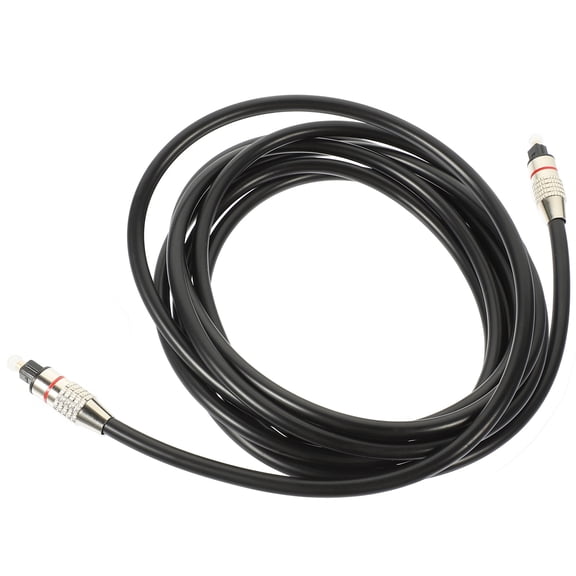 WRITWAA Black Optical Audio Cable 1 Piece Bendable Design Digital Sound Connector