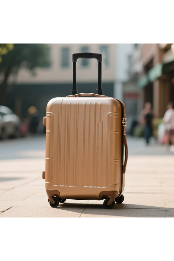 Black Telescoping Luggage Handle Replacement Lightweight Iron Suitcase Handle for Travel 29.5 inches