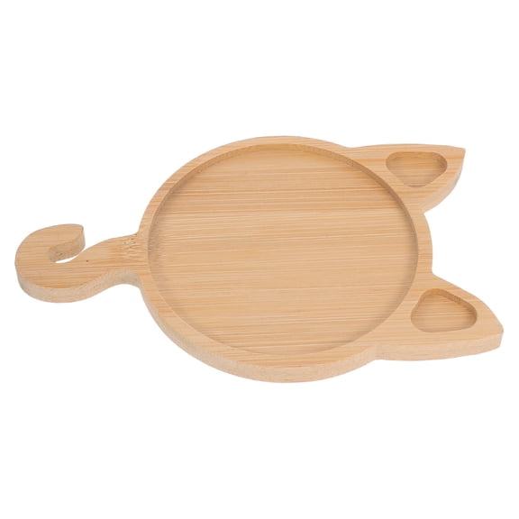 WRITWAA Chocolate Mosaic Coasters Blank Base Holder for DIY Crafting and Plant Saucer Tray