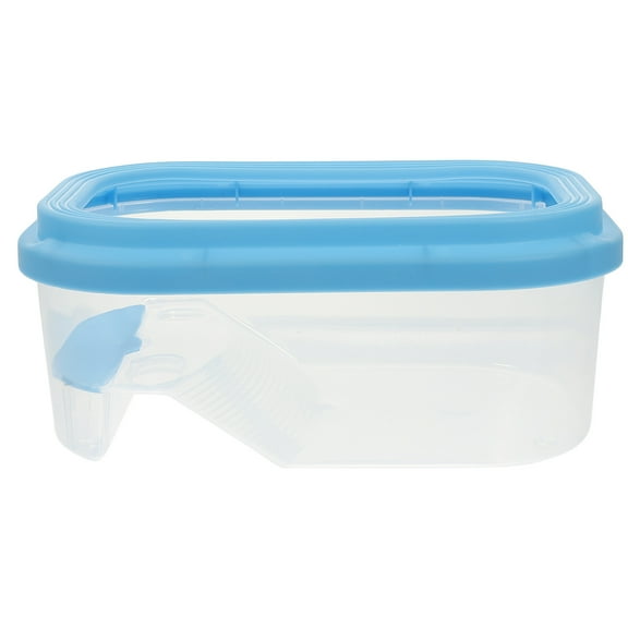 WRITWAA Plastic Turtle Terrarium with Swimming and Climbing Zones, Ideal Habitat for Pet Tortoises and Small Reptiles