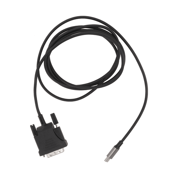 WRITWAA Type-C to Dvi Converter Cable, Sturdy PVC, Fast Transmission, Ideal for Home